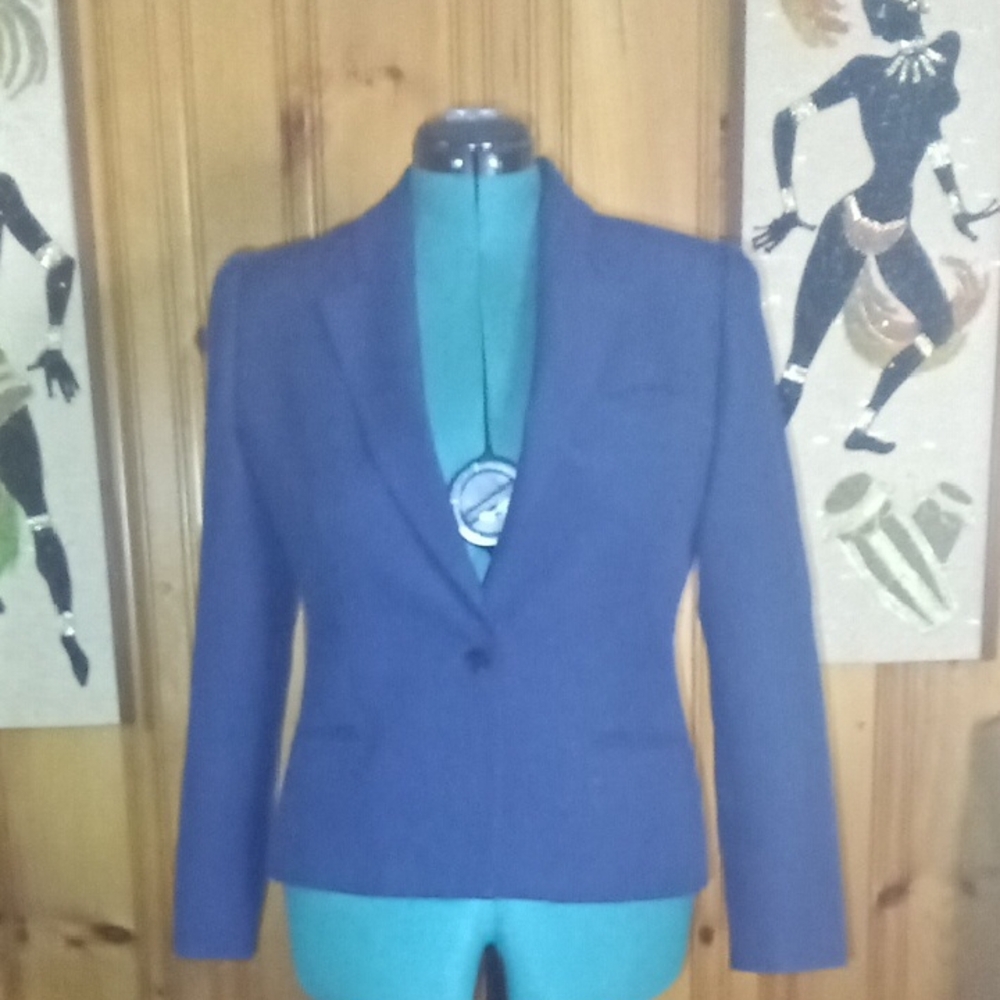 Classic Women's Blue Blazer